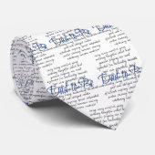 Woorden voor vader om te worden stropdas (Opgerold)