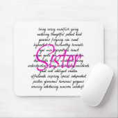 Woorden voor zuster muismat (Met muis)