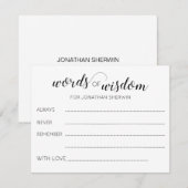 Woorden Wisdom Afstuderen Advice for Afstuderen (Voorkant / Achterkant)