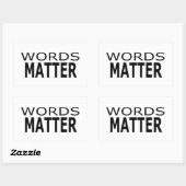 Woorden zijn belangrijk voor Stickers (Vel)