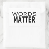 Woorden zijn belangrijk voor Stickers (Tas)