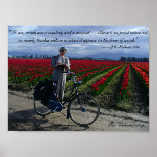 Woorden zijn een verrukkelijk-Victoriaans het schr Poster