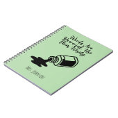 Woorden zijn krachtig, gebruik ze wijs Geletterdhe Notitieboek (Linkerzijde)
