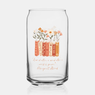 Woorden zijn macht blikvorm glas