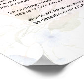 Woorden zijn nooit genoeg - aanmoedigingsgedicht poster (Hoek)