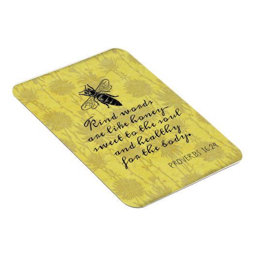 Woorden zoals het honingcitaat magneet (Rechterzijde)