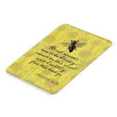 Woorden zoals het honingcitaat magneet (Linkerzijde)