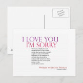 woorden zonder briefkaart (Voorkant / Achterkant)