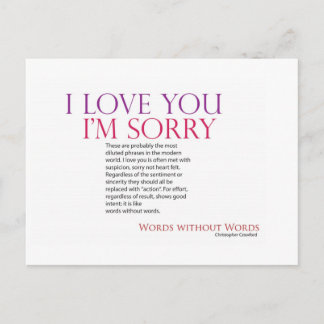 woorden zonder briefkaart