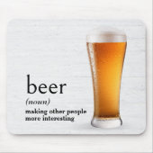 Woordenboek definitie van BIER Muismat (Voorkant)