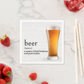 Woordenboek definitie van BIER Servet (Insitu)
