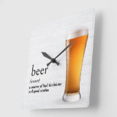 Woordenboek definitie van BIER Vierkante Klok (Hoek)