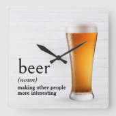 Woordenboek definitie van BIER Vierkante Klok (Voorkant)