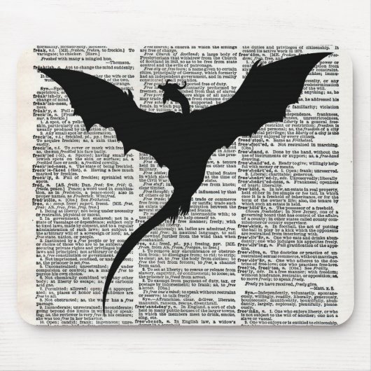  woordenboek draak middeleeuws muismat (Voorkant)