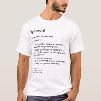 Woordenboek: Ignorant