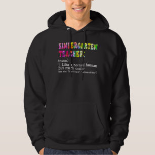 Woordenboek Kleuterschool Leraar Definitie Zoals Hoodie