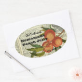  woordenboek Page Peach Jelly Canning Label