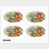  woordenboek Page Peach Jelly Canning Label