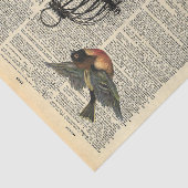  woordenboek Pagina Vogelkooi loskoppeling Tissuepapier (Detail)