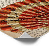 woordenboek print kunst kustvuurtoren van seashell (Hoek)