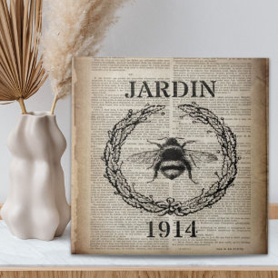 woordenboek van frans land -  bij tegeltje