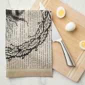 woordenboek van frans land -  bij theedoek (Quarter Fold)