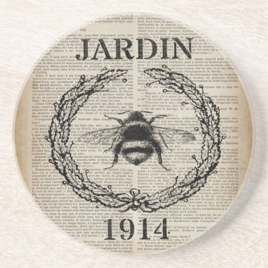 woordenboek van frans land - bij zandsteen onderzetter (Voorkant)