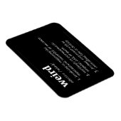 Woordenboekdefinitie | Flex-Gothic Magnet Magneet (Rechterzijde)