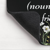 Woordenboekdefinitie van ZUSTER Met Wilde Bloemen Muismat (Hoek)