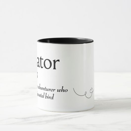 Woordenboekdefinitie voor AVIATOR Mok (Midden)