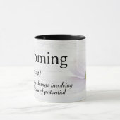 Woordenboekdefinitie voor BECOMING Mok (Midden)