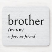 Woordenboekdefinitie voor BROTHER Muismat (Voorkant)