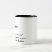 Woordenboekdefinitie voor CHAOS COÖRDINATOR Mok (Midden)