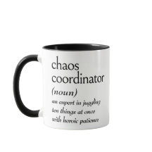 Woordenboekdefinitie voor CHAOS COÖRDINATOR