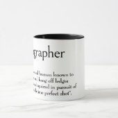 Woordenboekdefinitie voor FOTOGRAAF Mok (Midden)