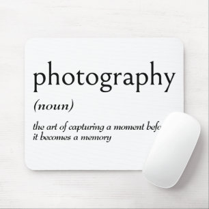 Woordenboekdefinitie voor FOTOGRAFIE Muismat