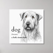 Woordenboekdefinitie voor HOND Canvas Afdruk (Voorkant)