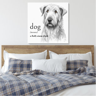 Woordenboekdefinitie voor HOND Canvas Afdruk
