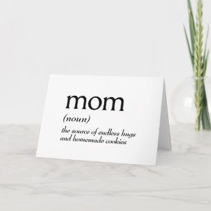 Woordenboekdefinitie voor MOM Kaart