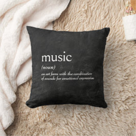 Woordenboekdefinitie voor MUZIEK Kussen