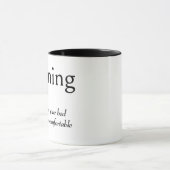 Woordenboekdefinitie voor OCHTEND Mok (Midden)