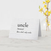 Woordenboekdefinitie voor Oom Kaart (Gele Bloem)