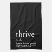 Woordenboekdefinitie voor THRIVE Theedoek (Verticaal)