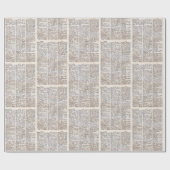  woordenboekpagina voor BOOK Cadeaupapier (Vlak)