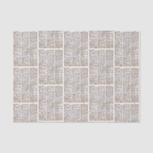  woordenboekpagina voor BOOK Tissuepapier (Voorkant)