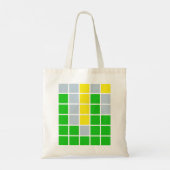 Woordencadeauwoord, verjaardagscadeau tote bag (Achterkant)