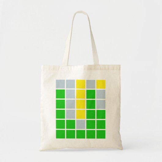 Woordencadeauwoord, verjaardagscadeau tote bag (Voorkant)