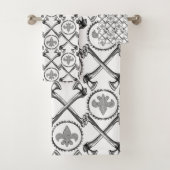 Woordenhanddoekset uitvoeren bad handdoek (Insitu)