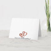 Woordenhart ben je van mij? Kaart valentijnse (Achterkant)