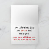 Woordenhart ben je van mij? Kaart valentijnse (Binnen)